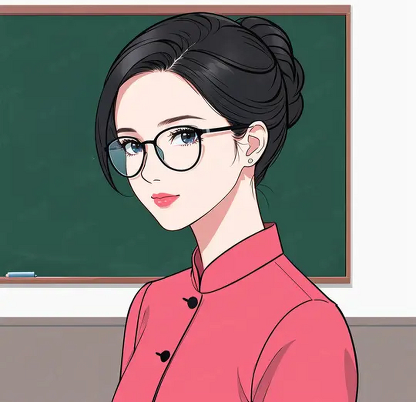 【微信头像】职业|女老师头像