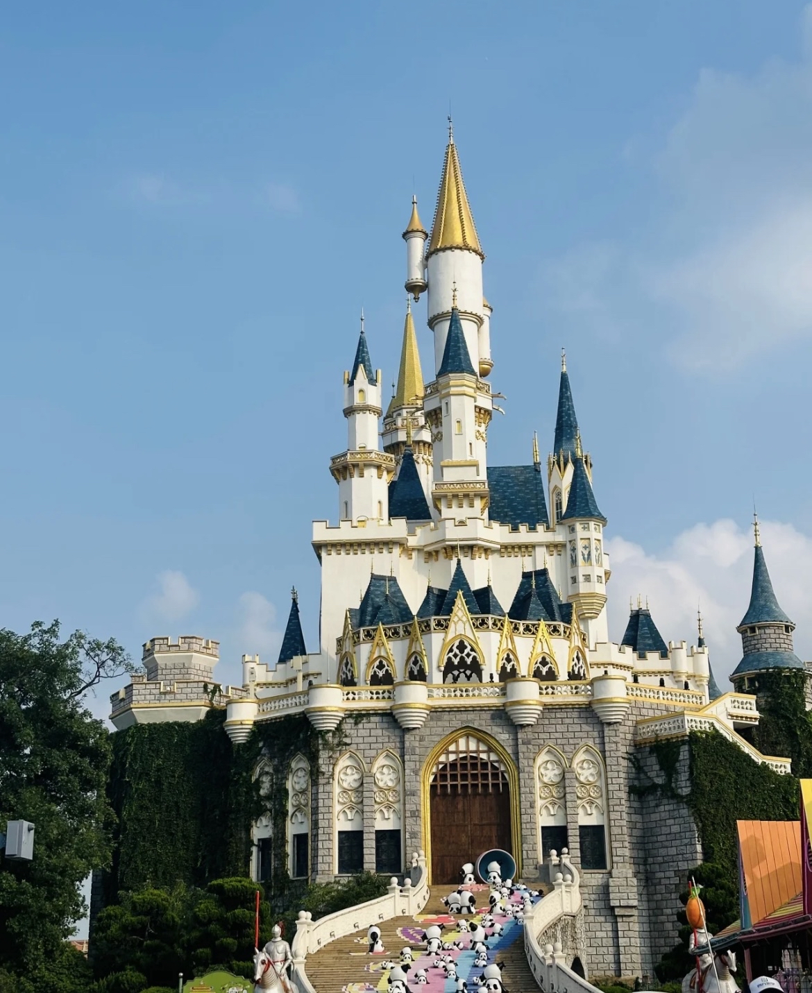 还能够抵达如梦如幻的欢乐城堡