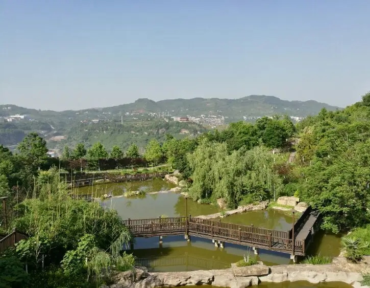 早上:  第一站:太白岩公园  地址:重庆市万州区太白街道沙龙路一挝