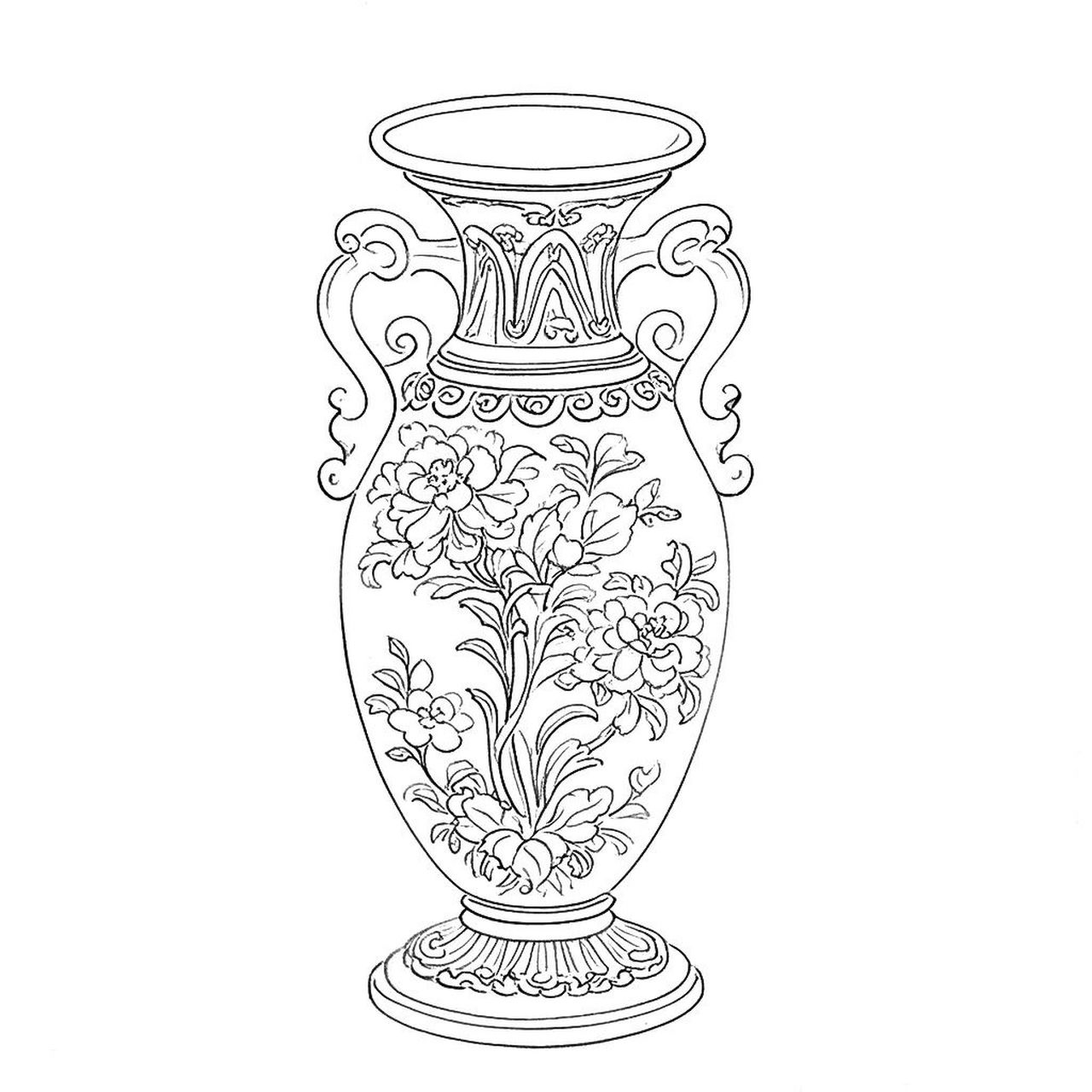 白描 | 花瓶之美