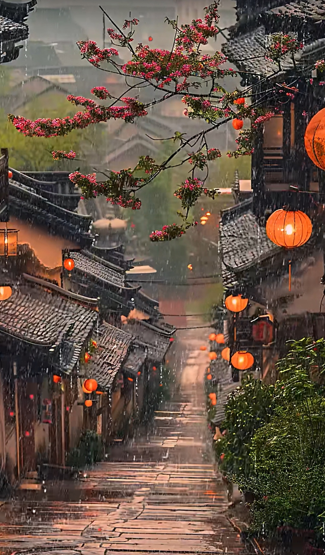 烟雨潇潇图片