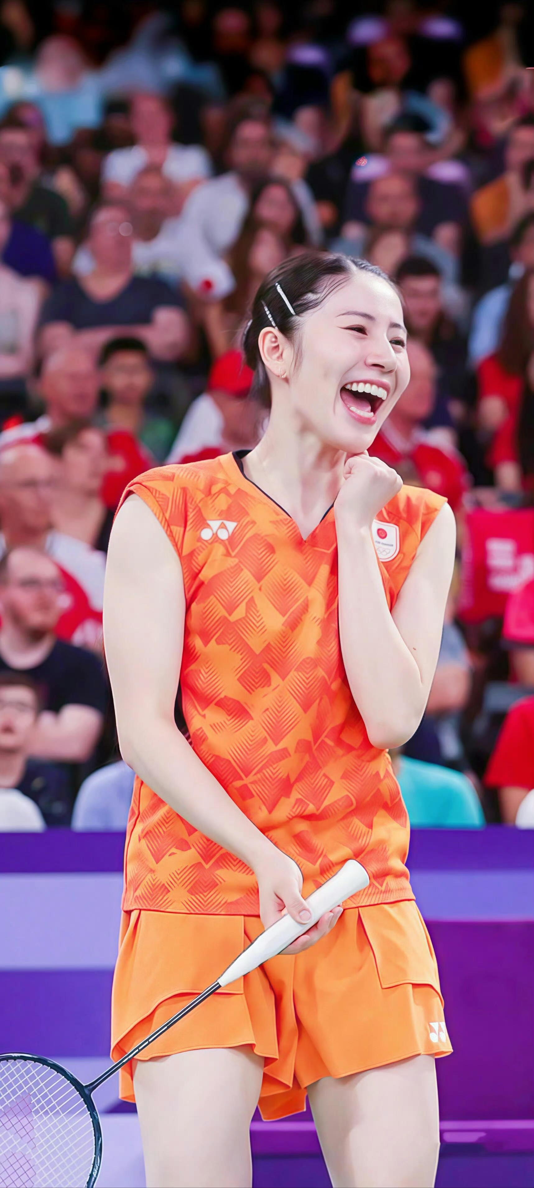 志田千阳# (shida chiharu)羽毛球女神,巴黎奥运会 志田千阳/松山奈