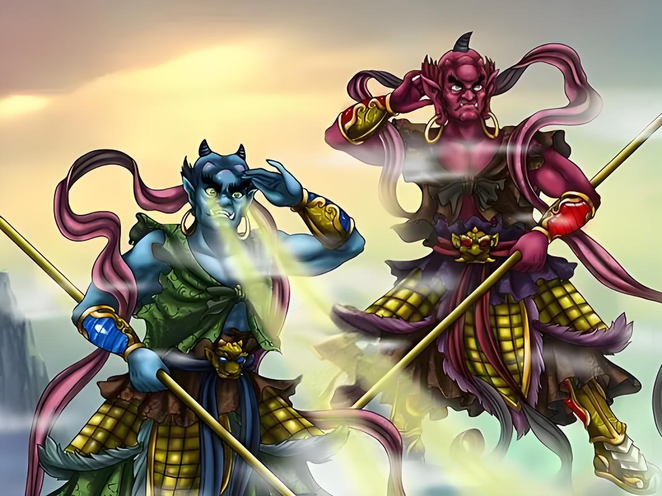 中国神话人物:千里眼和顺风耳