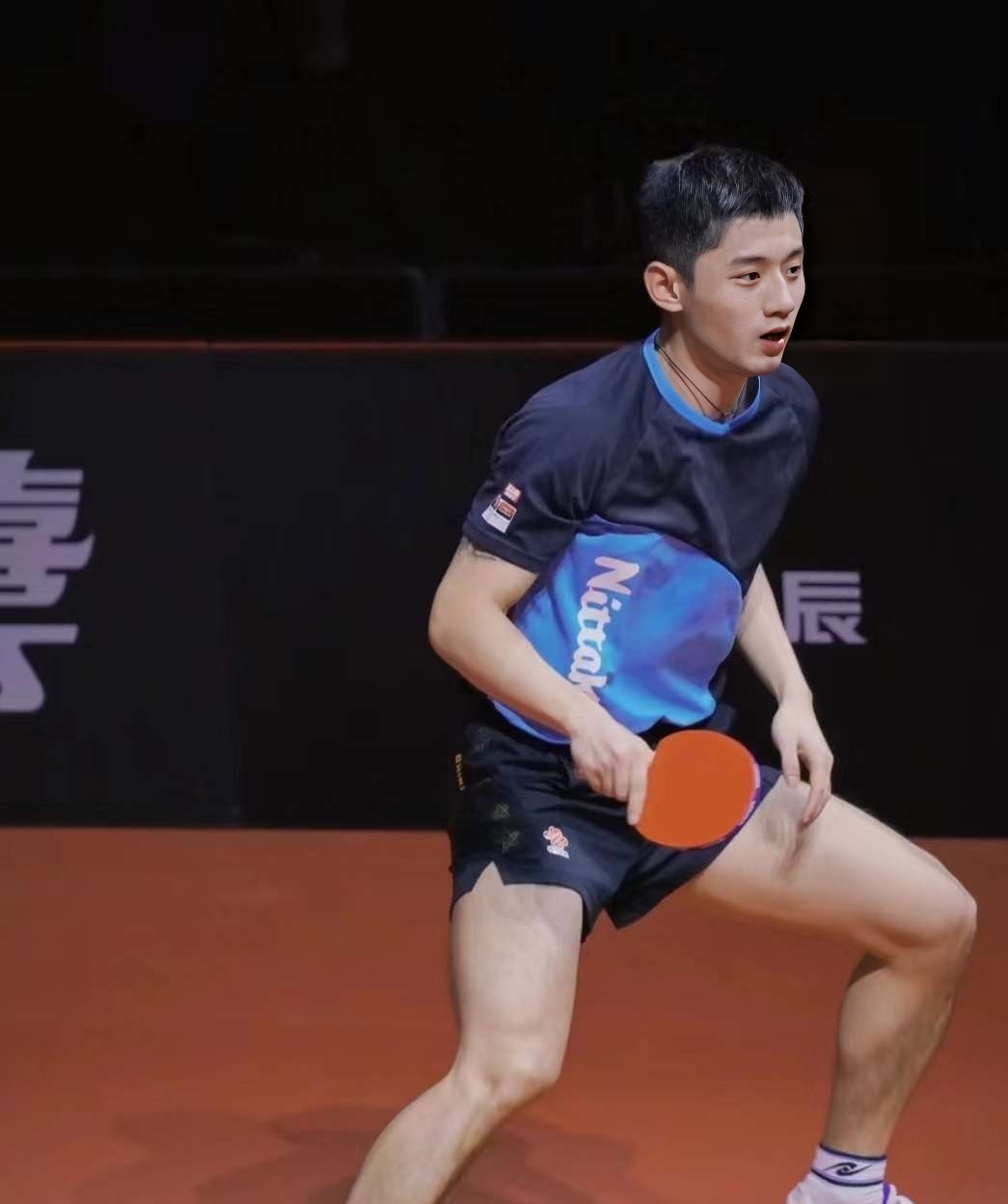 张继科确实是一个很好的运动员,因为从他的身上,我看到了作为一名运动