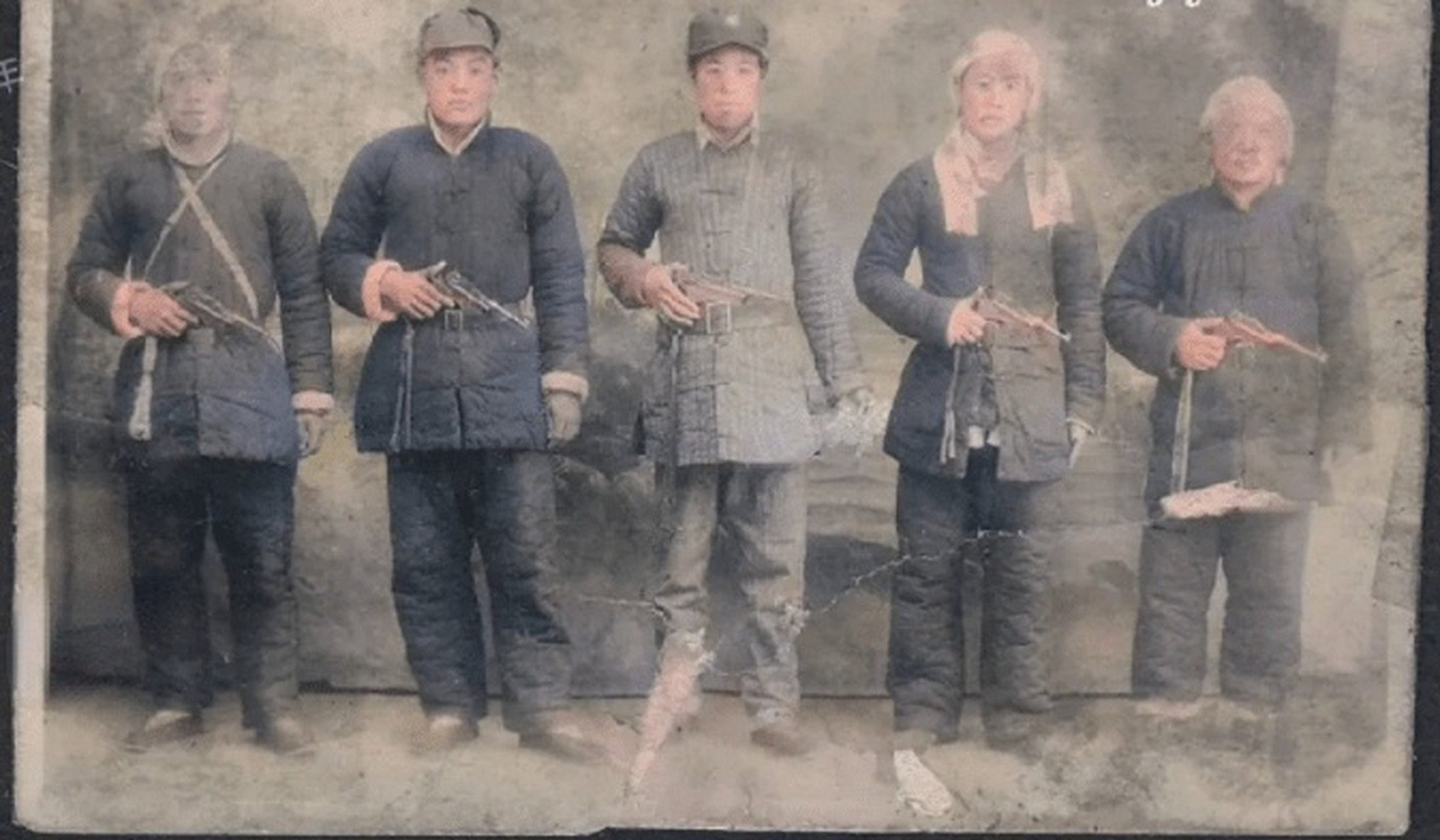 1942年,八路军敌后武工队