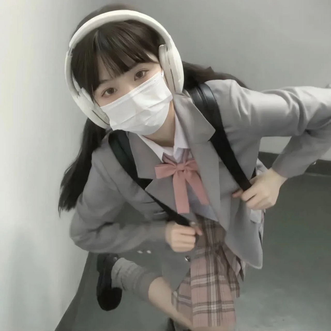 jk少女感甜甜女生头像 676767
