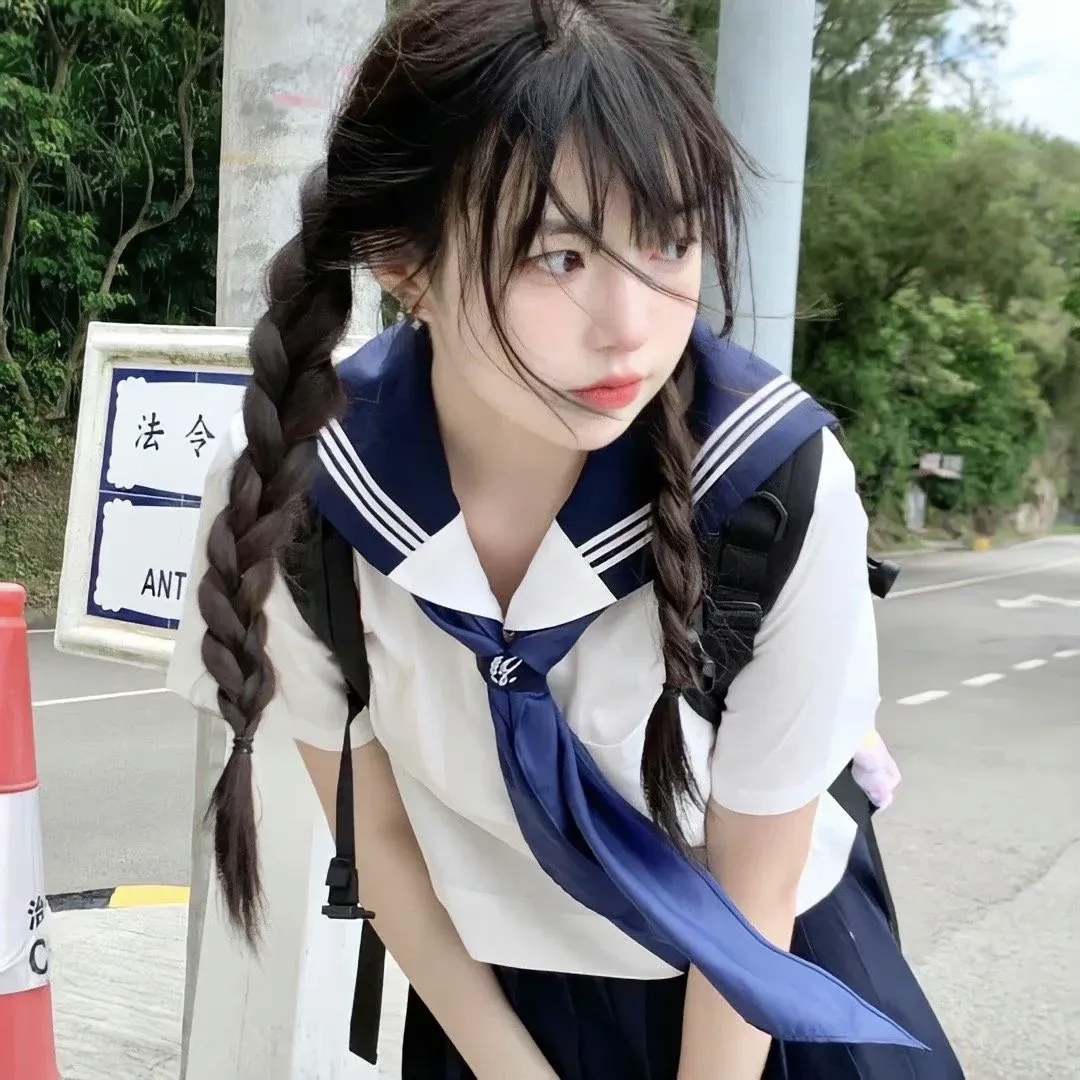 jk少女感甜甜女生头像