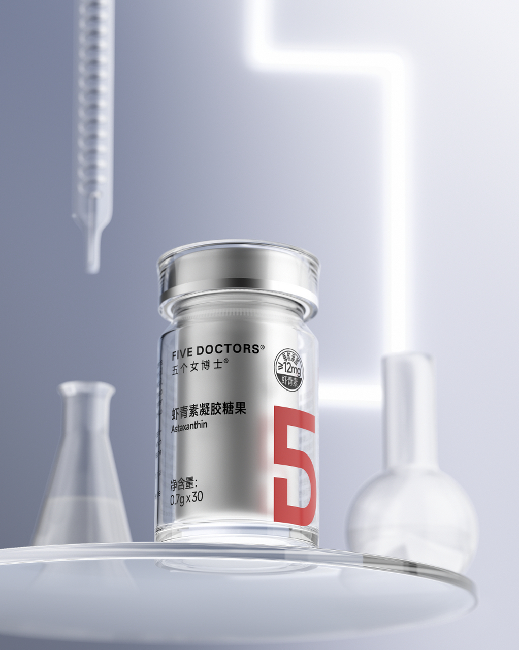 "五个女博士"新品虾青素凝胶糖果上线  对人的信任感,源于深度,持久的