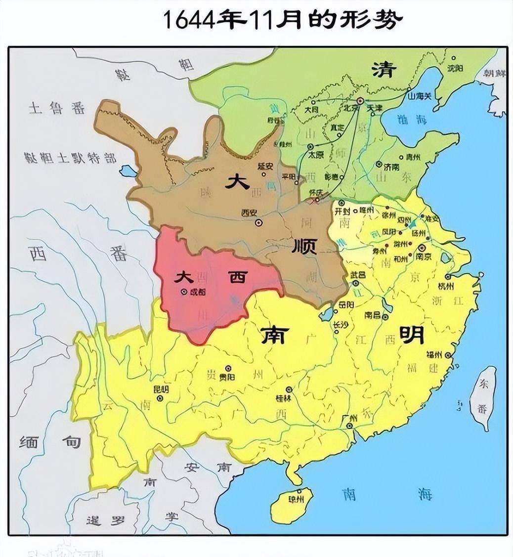 一张明代绘制的地图,暴露了明清的差距,网友:差距太大了