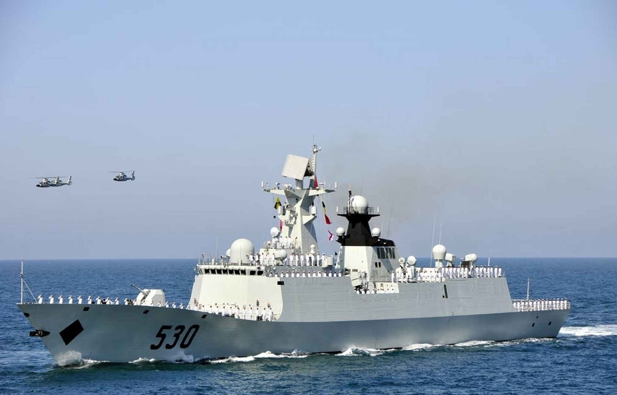 之054a|02徐州舰  99徐州舰(530),2006年9月30号下水(是054a系列里