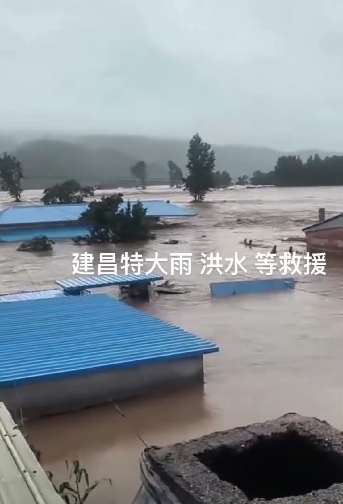 8月18日23时至20日10时,辽宁省西部地区出现暴雨到大暴雨,葫芦岛