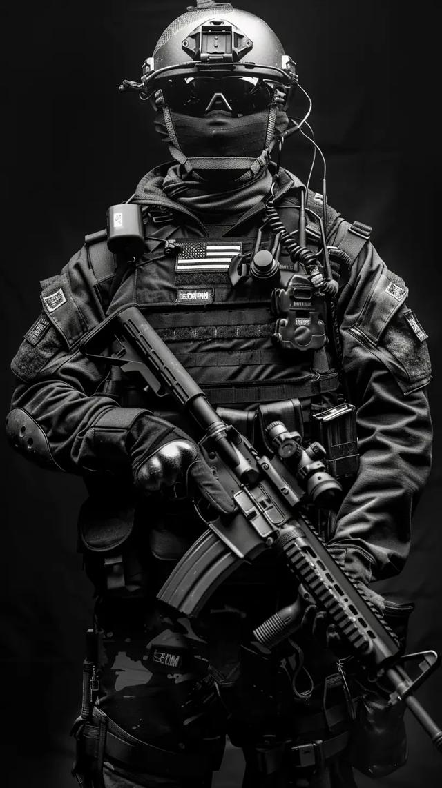 美国特警12件单兵装备,这身行头,武装到了牙齿!
