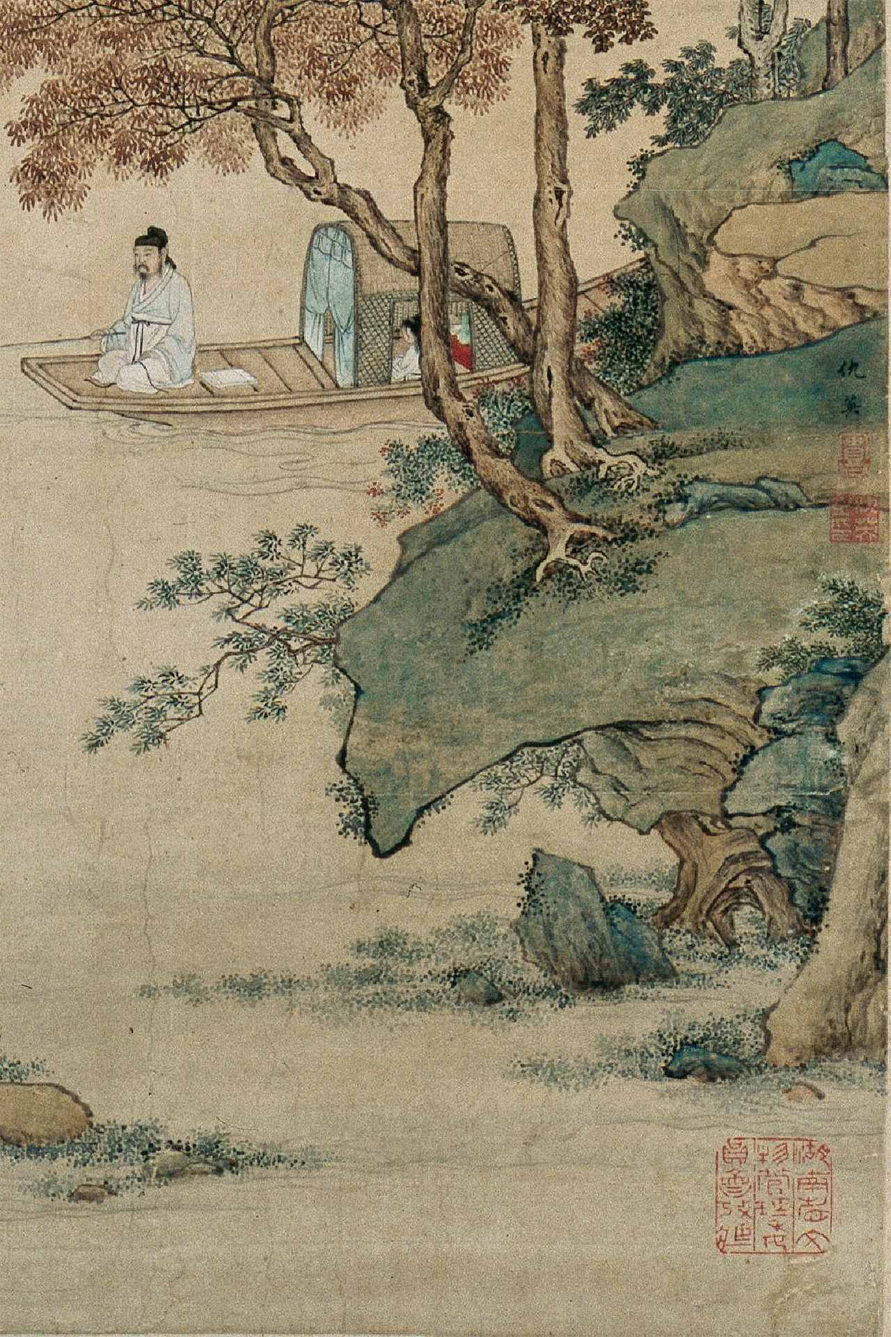 历代名家大师山水作品系列