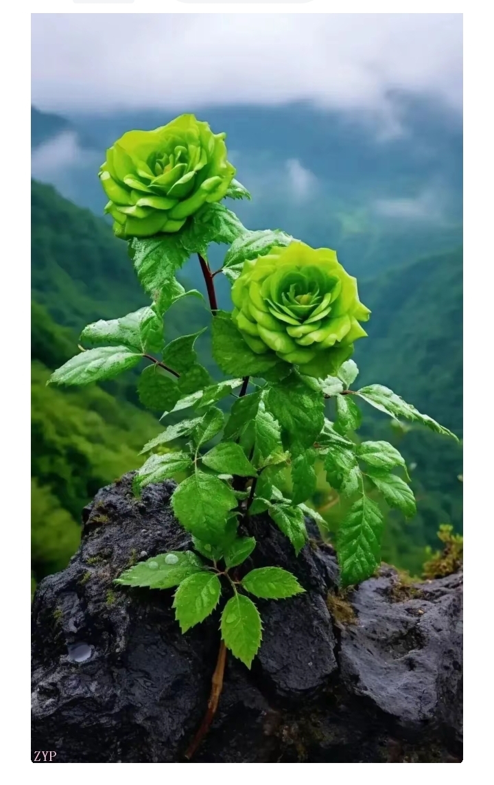 图片分享:扎根石缝,顽强绽放生命的小花