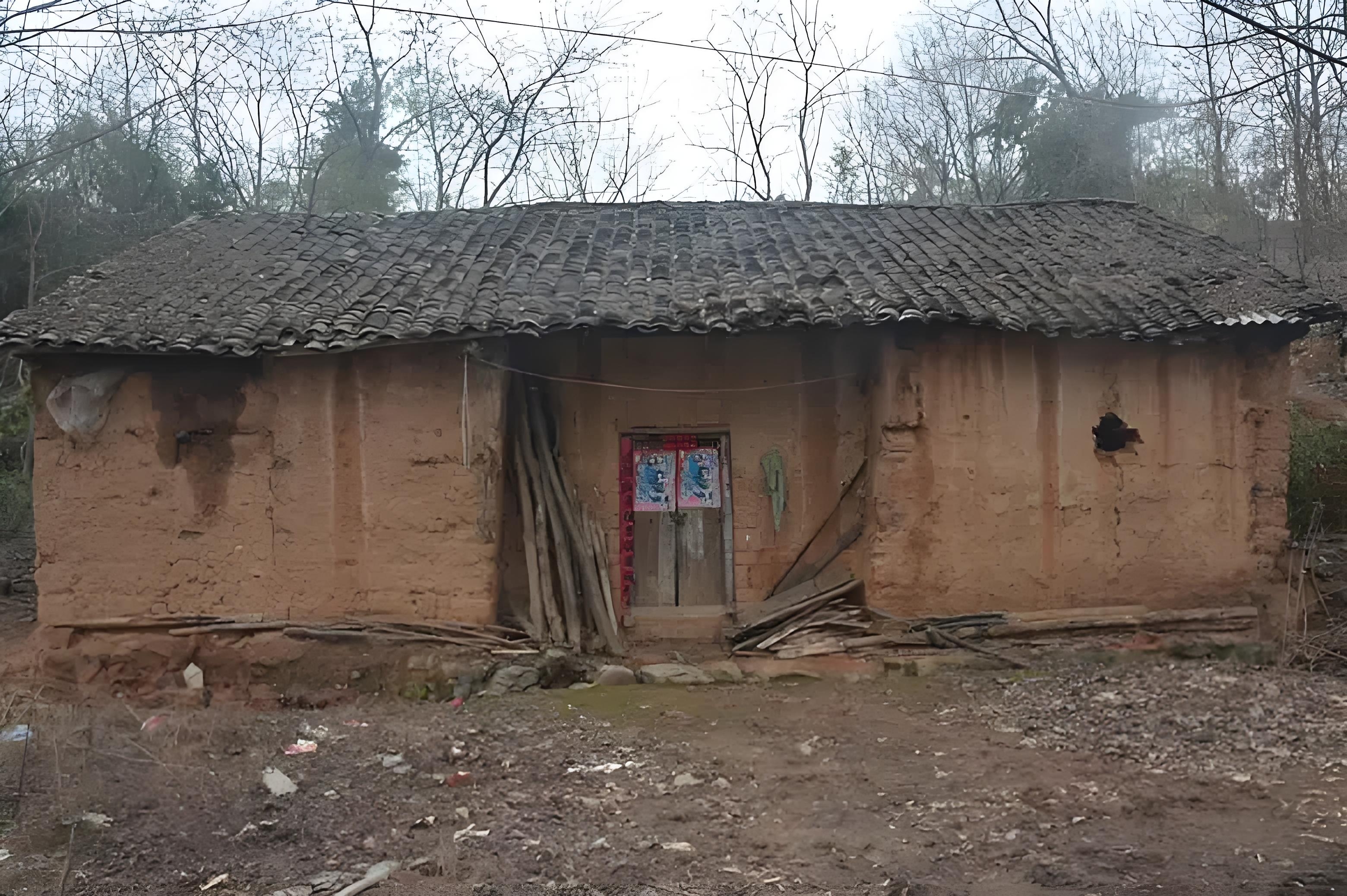 大部分人都去城市生活了,现在这样的房子估计没有几个人见过吧