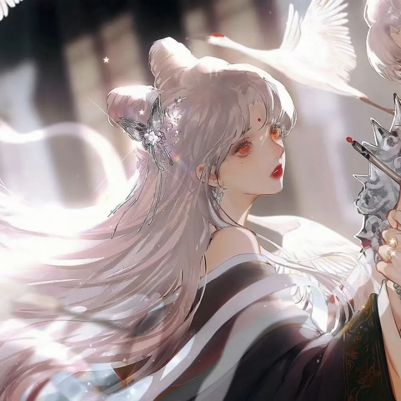 古风情头|繁华经年,我独倾心一人.