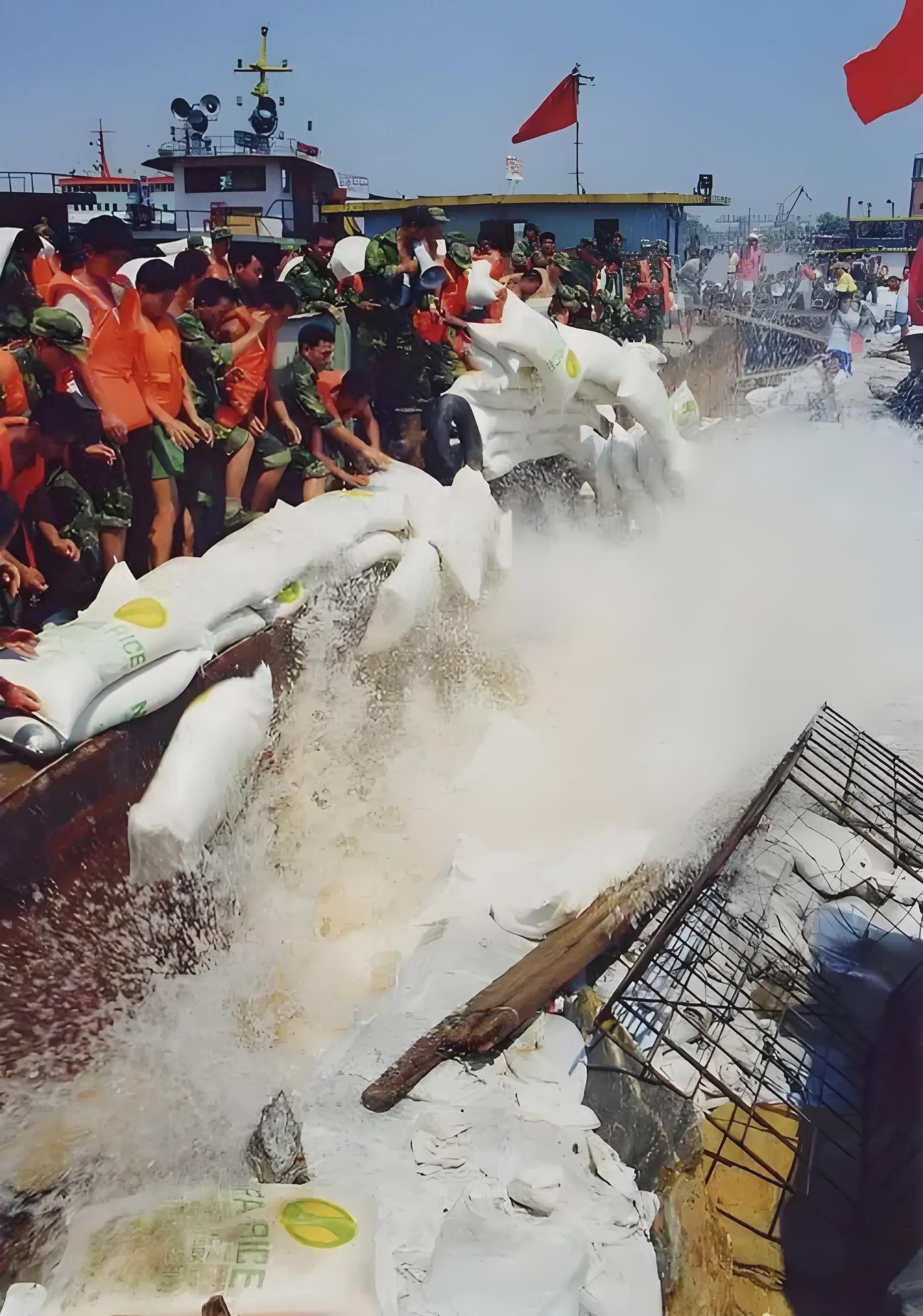 1998年我国遭遇特大洪水,不仅长江流域洪灾严重,就连黑龙江都遭受了