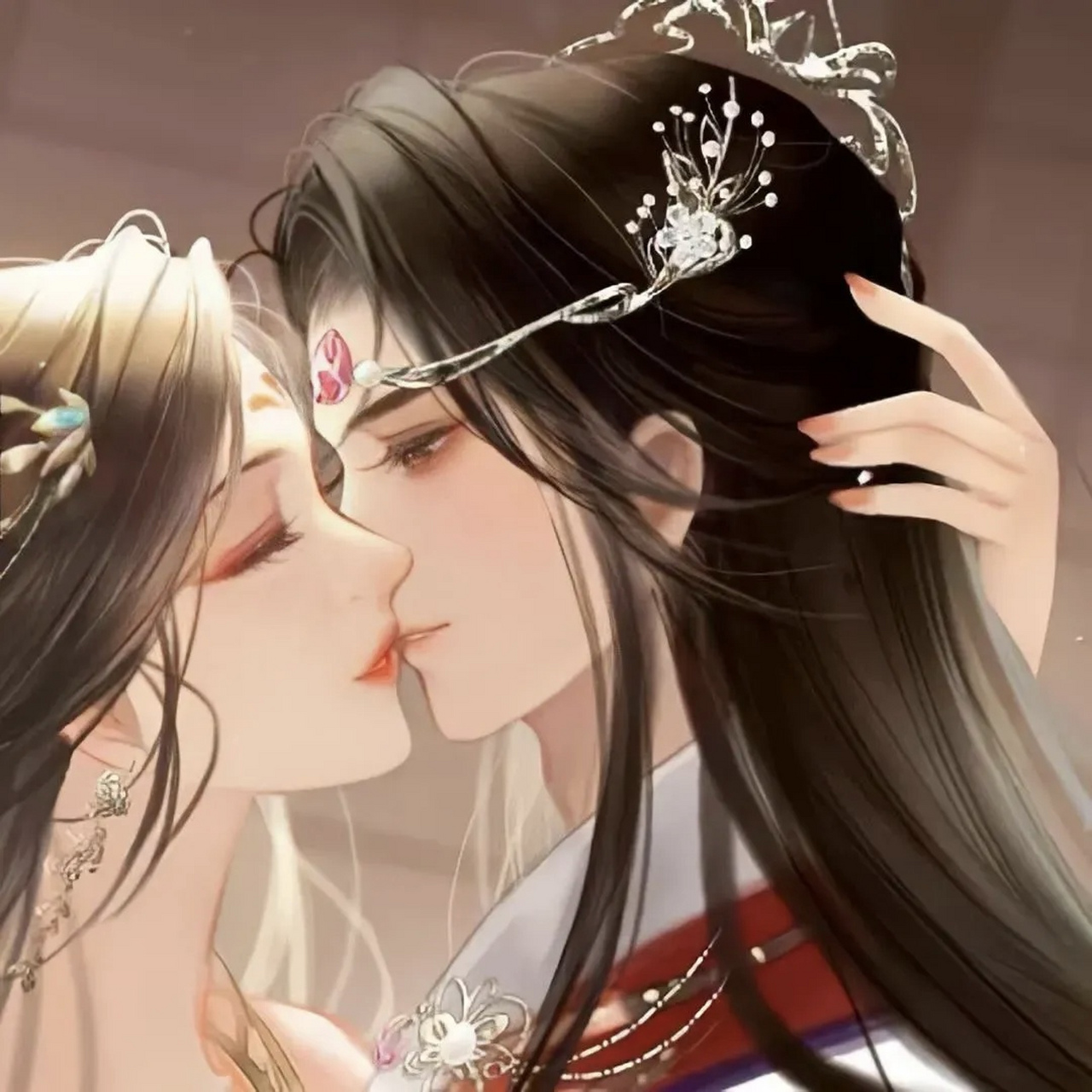 古风情头|繁华经年,我独倾心一人.