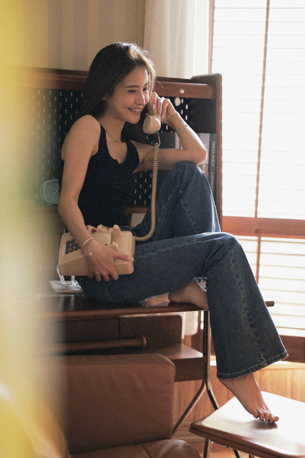 赖雨濛居家慵懒写真