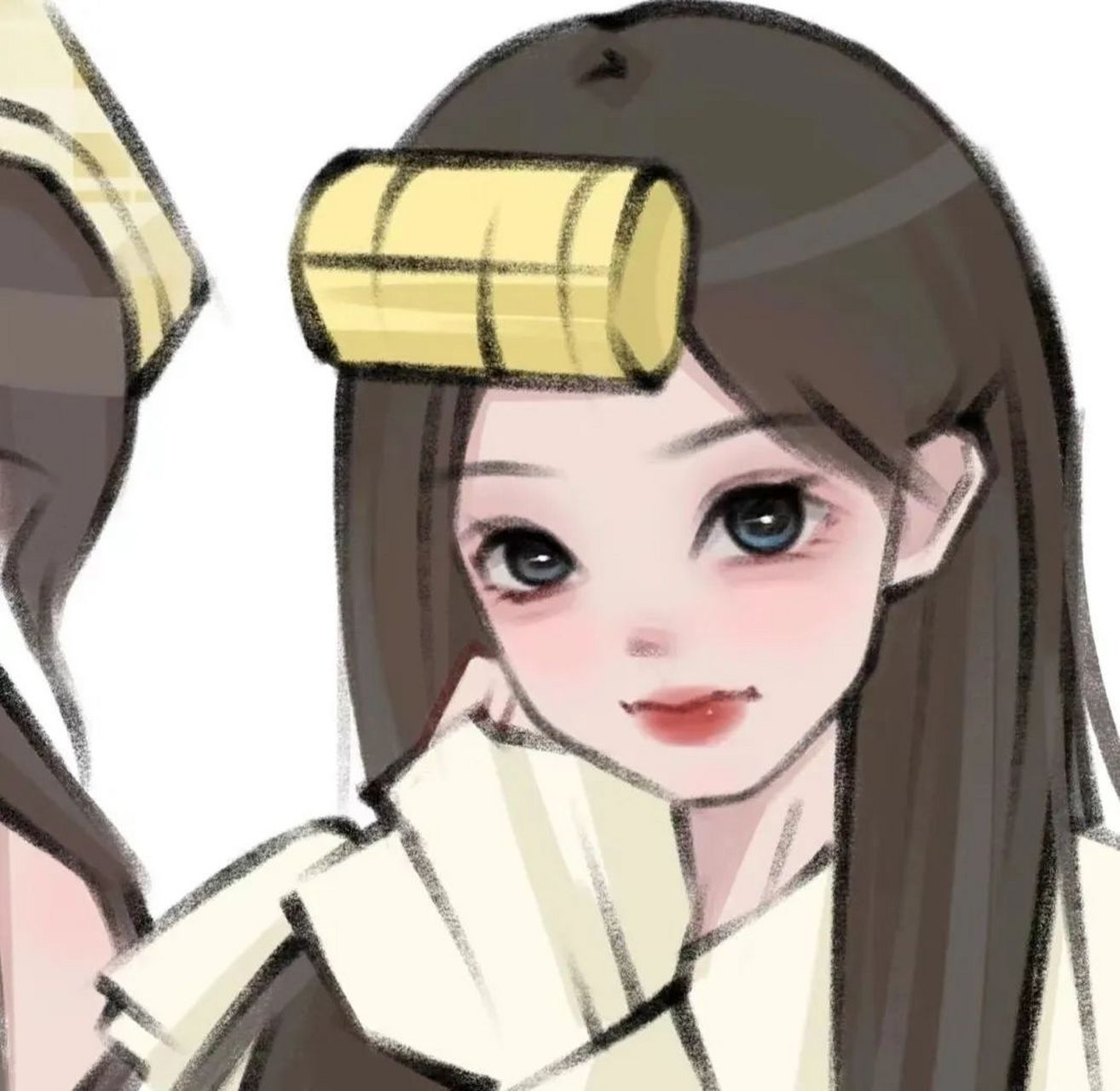 手绘闺蜜头像|好像稍不努力 连快乐都养不起