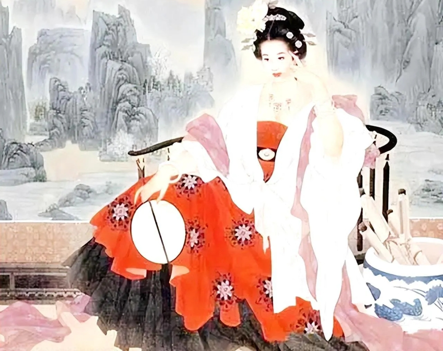 丰裕纵满杨贵妃如如