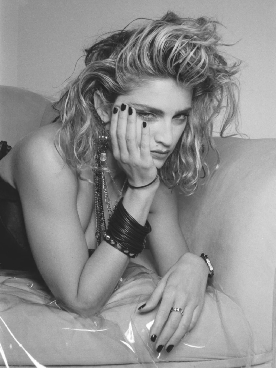 1985年,麦当娜的照片.