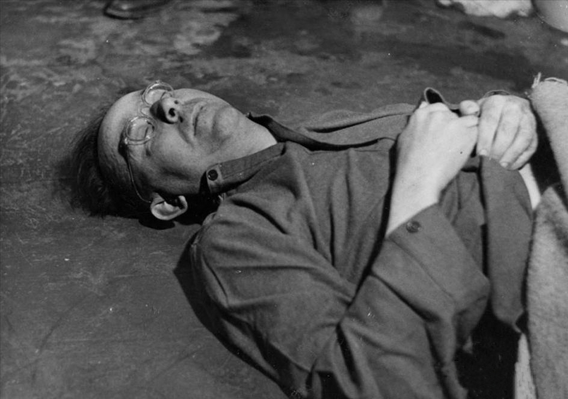 1945年德国法西斯战犯希姆莱服毒自杀,这虽然是罪有应得,但感觉还是太