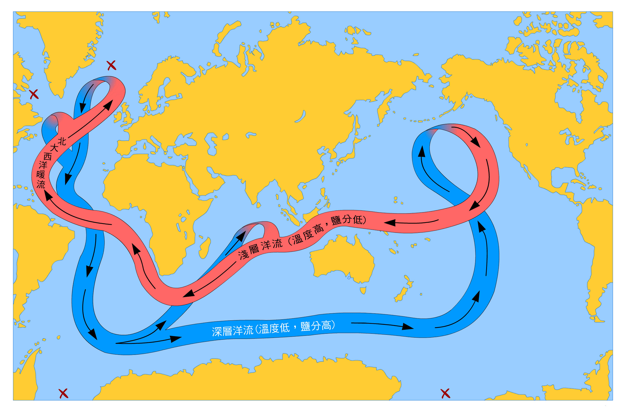 大西洋图片大洋环流图片