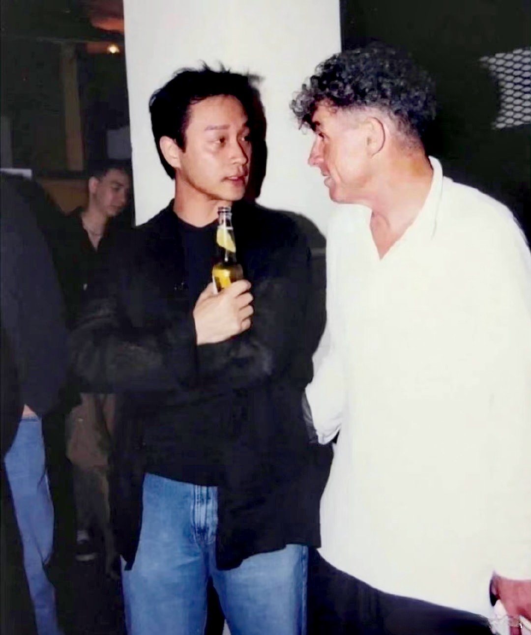 老照片:张国荣和杜可风