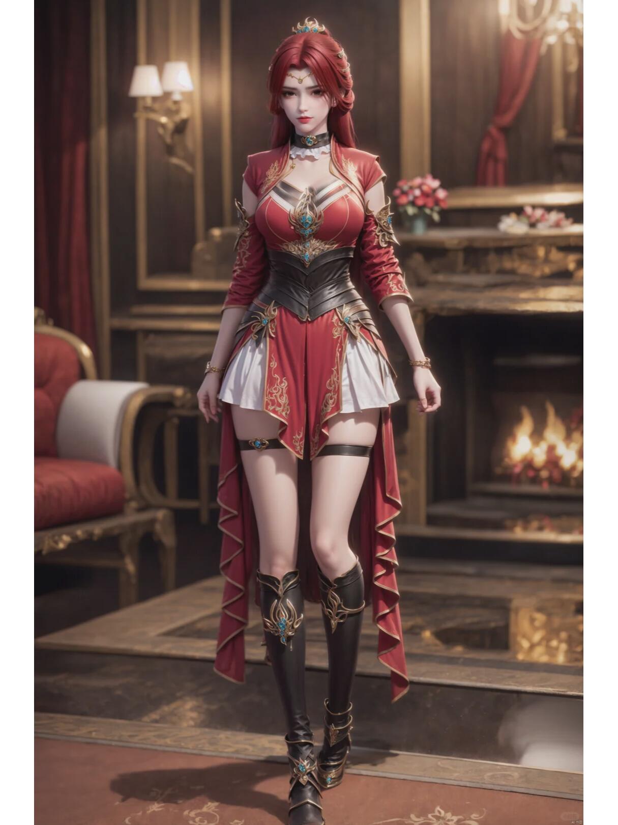 她的五官精致,双眼清澈明亮,仿佛能看穿一切