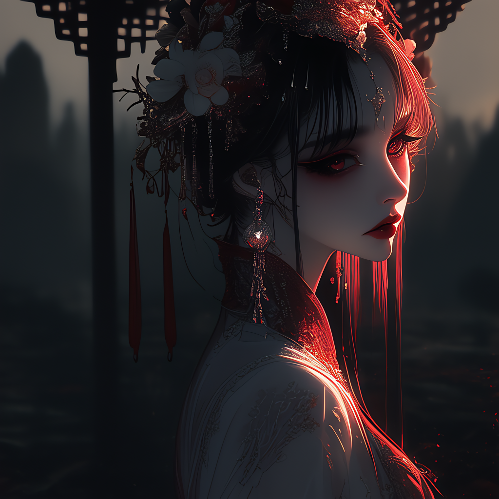 在传说中,黄泉路旁绽放着一种名为彼岸花的奇花