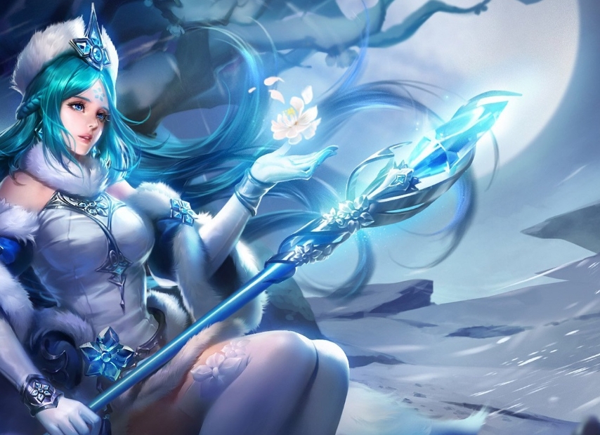 王昭君,这位冰雪女王,在王者峡谷的舞台上再次以惊人的姿态闪耀登场