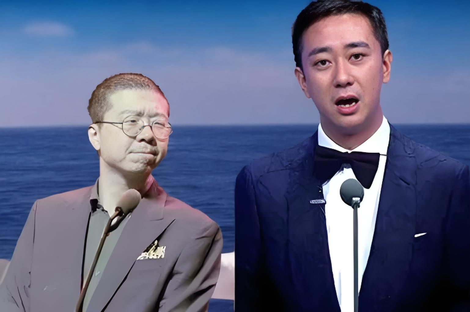 那时候,一头红发的李诞还是小弟,还是王自健口中的蛋蛋