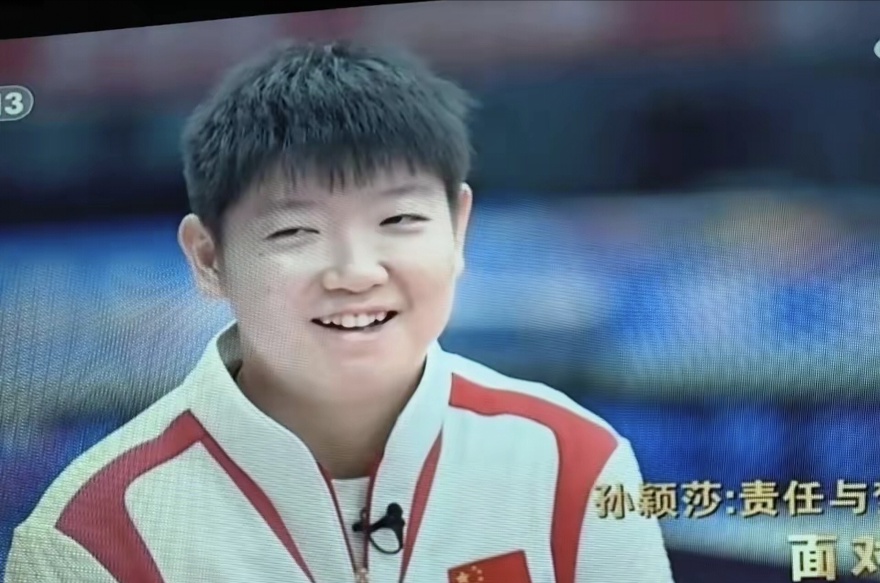 今天晚上21:30分中央新闻频道面对面节目专访奥运冠军孙颖莎,孙颖莎