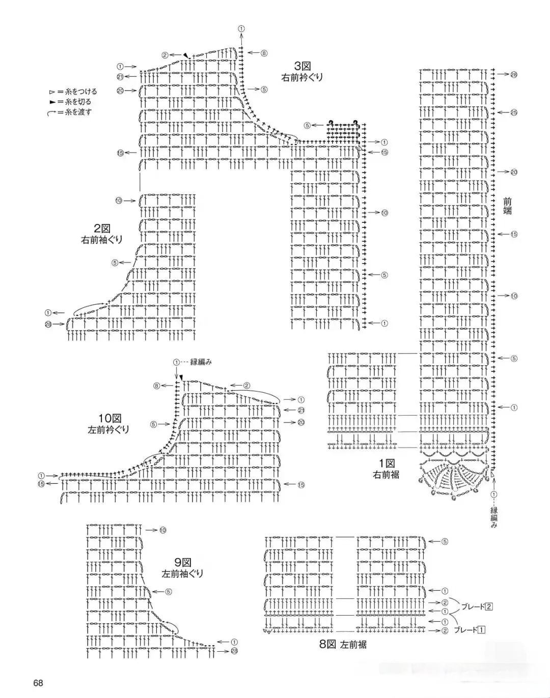 网格针钩法图片