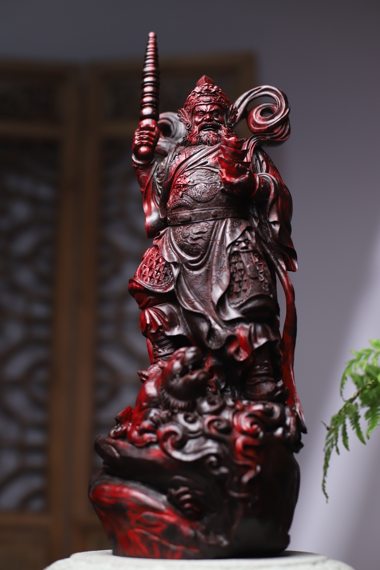 财神赵公明字讳符图