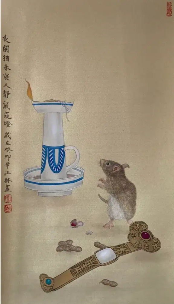 】工笔画生肖,画的惟妙惟肖