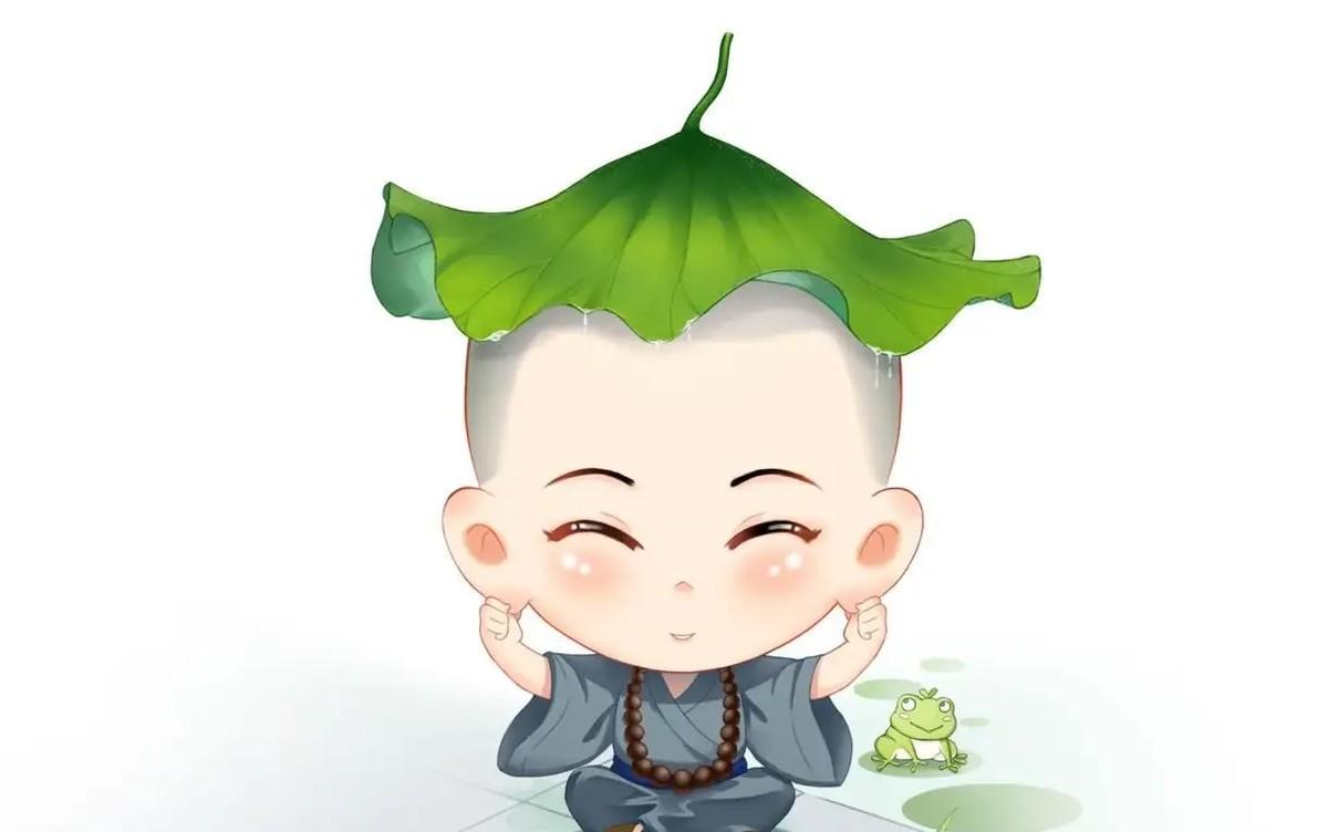 结果夜里画中的仕女来到了小和尚房中