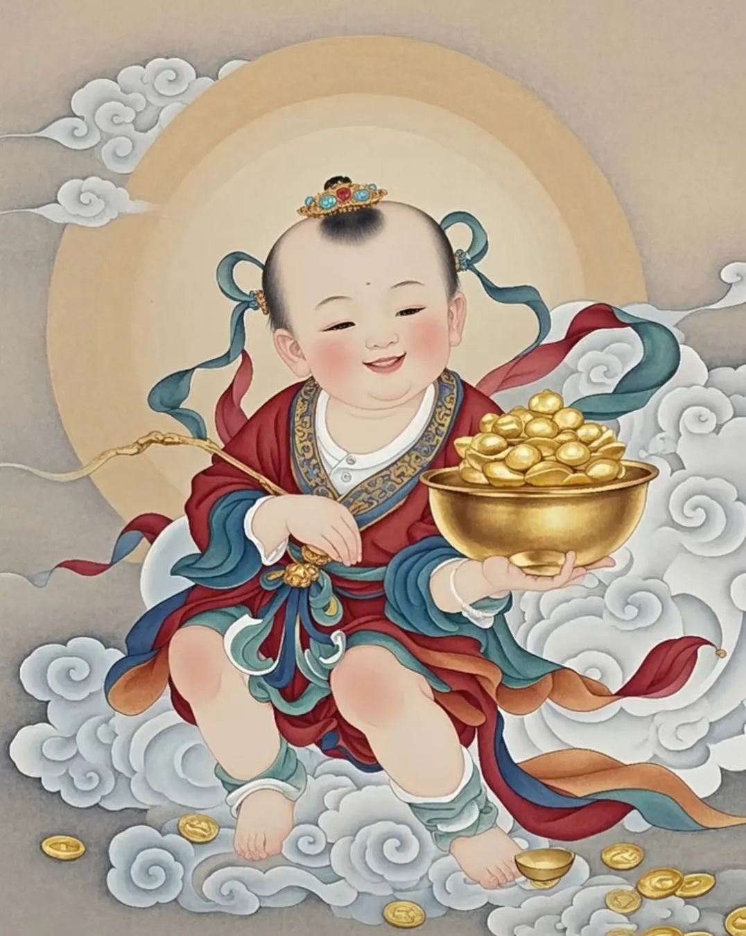 普贤告诫:童子命孩子自带2个"仙印",动手等于动因果