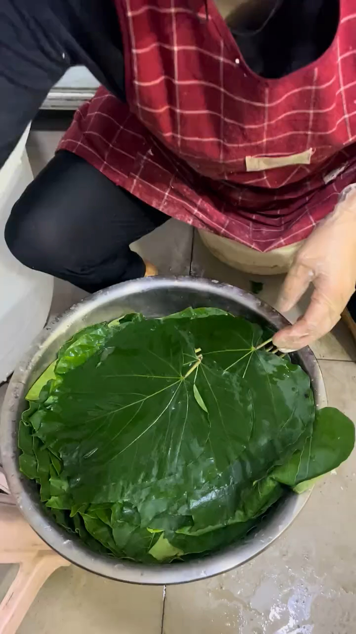 家乡美食玻璃叶饼