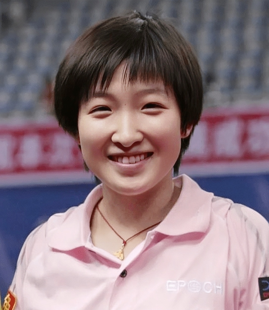 短发时期的刘诗雯,也很清纯靓丽,又美又飒的既视感