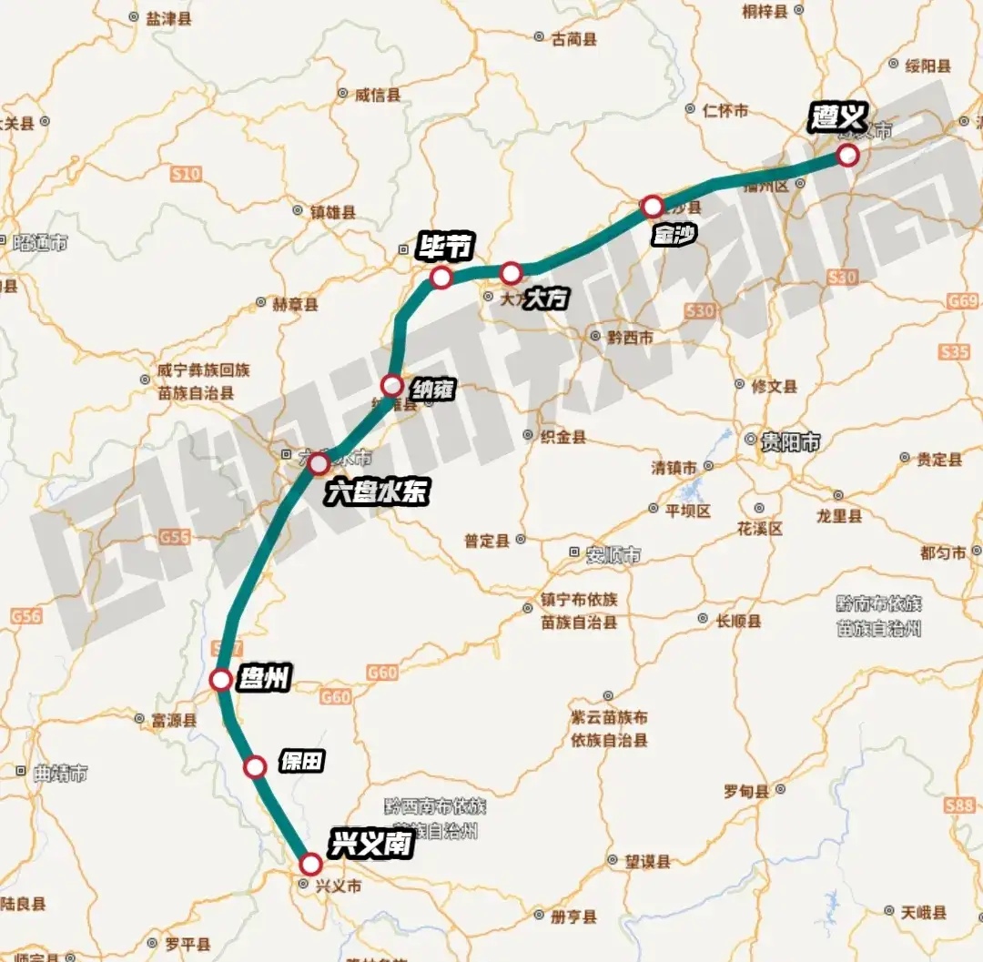 贵州如果开通这条高铁,客流量不会少吧?