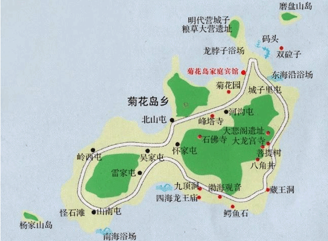 赤瓜岛地图图片