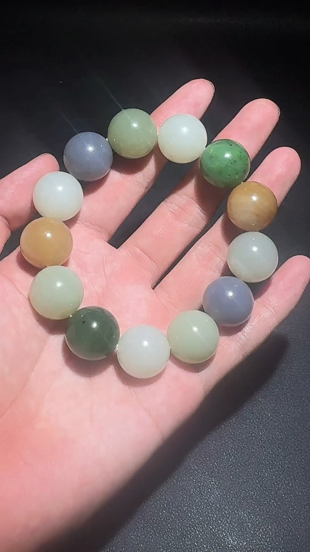 和田玉精品多宝手串