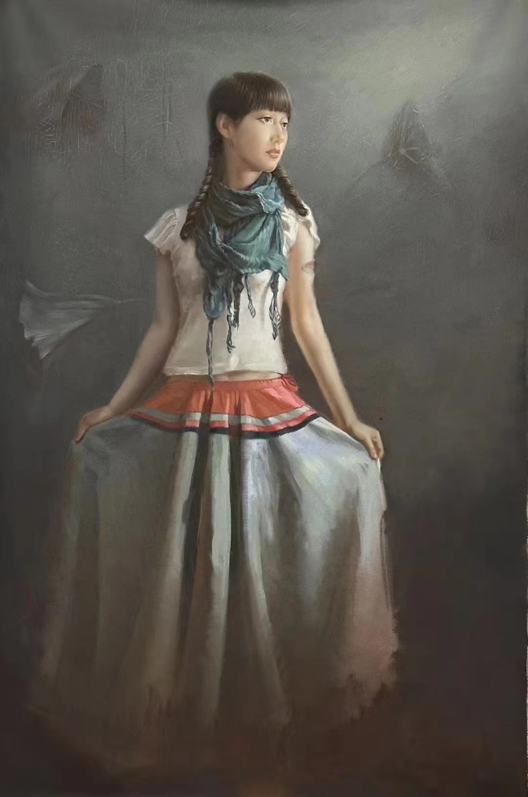 曾新伟油画 95*145