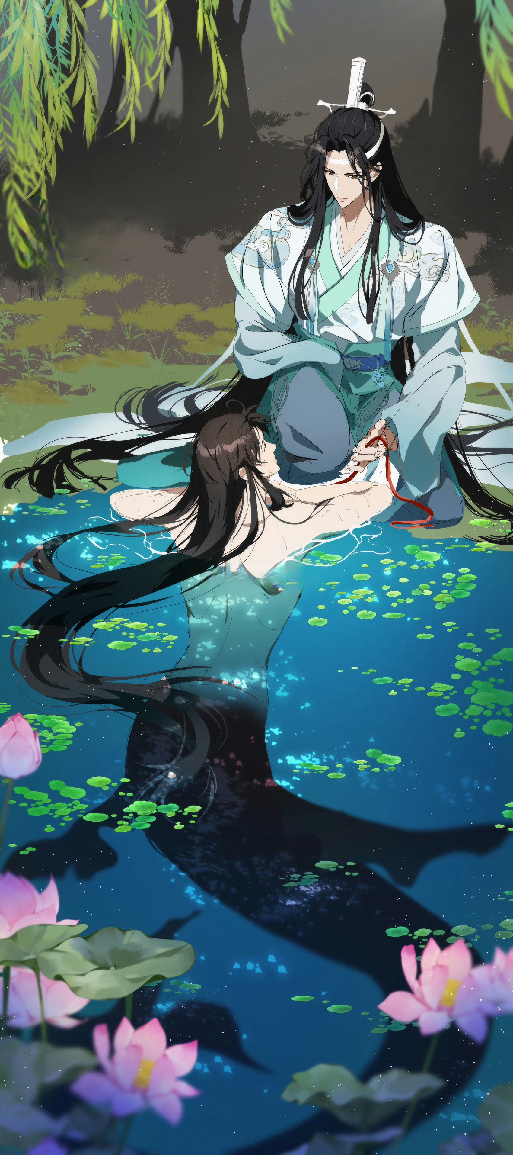 魔道祖师  人鱼羡×捉妖师机  [滑稽]