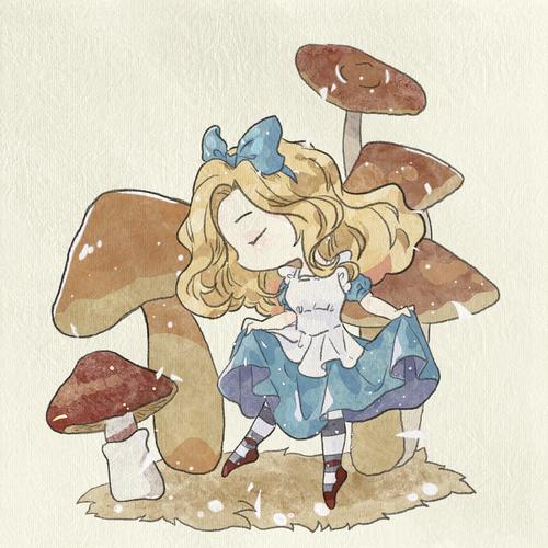 怎么画q版爱丽丝