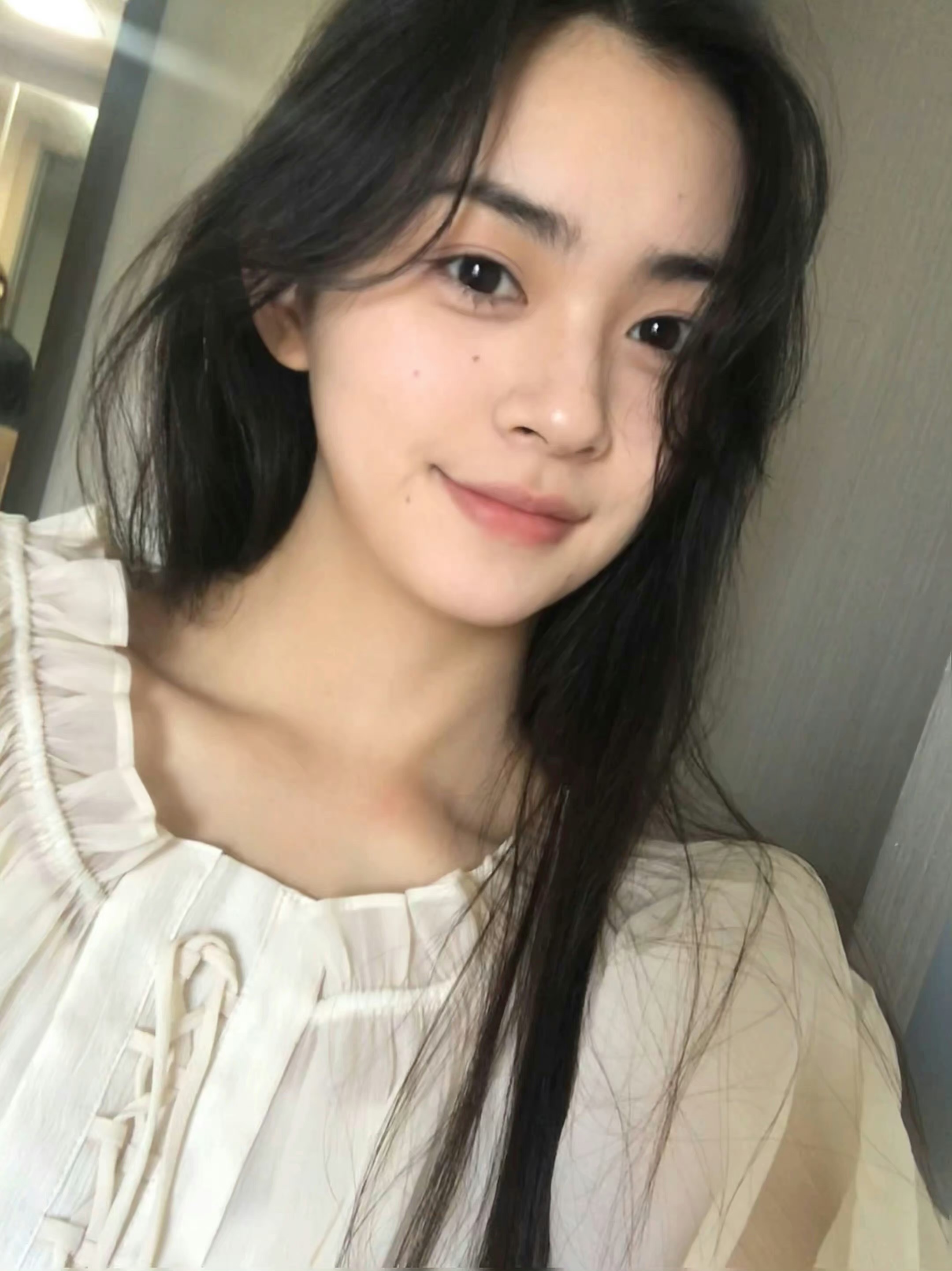 纯素颜美女,清新素雅,耐看