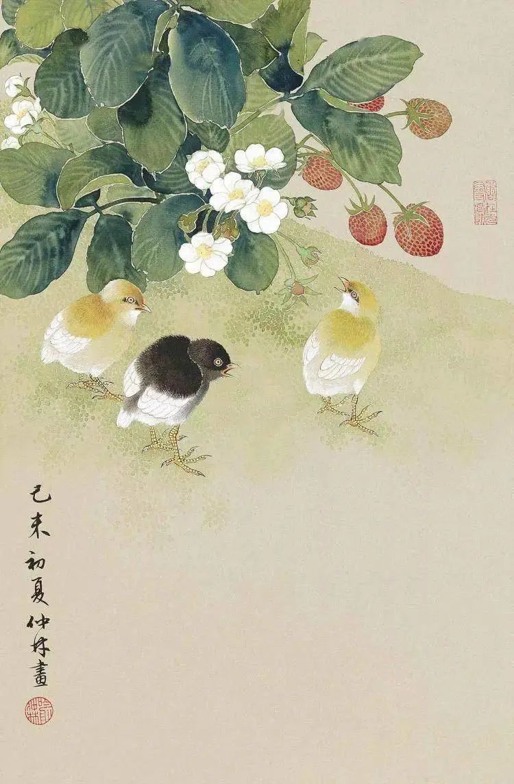 细腻而不呆板】 喻仲林:(1925-1985年)原籍山东冠县人,台湾著名画家