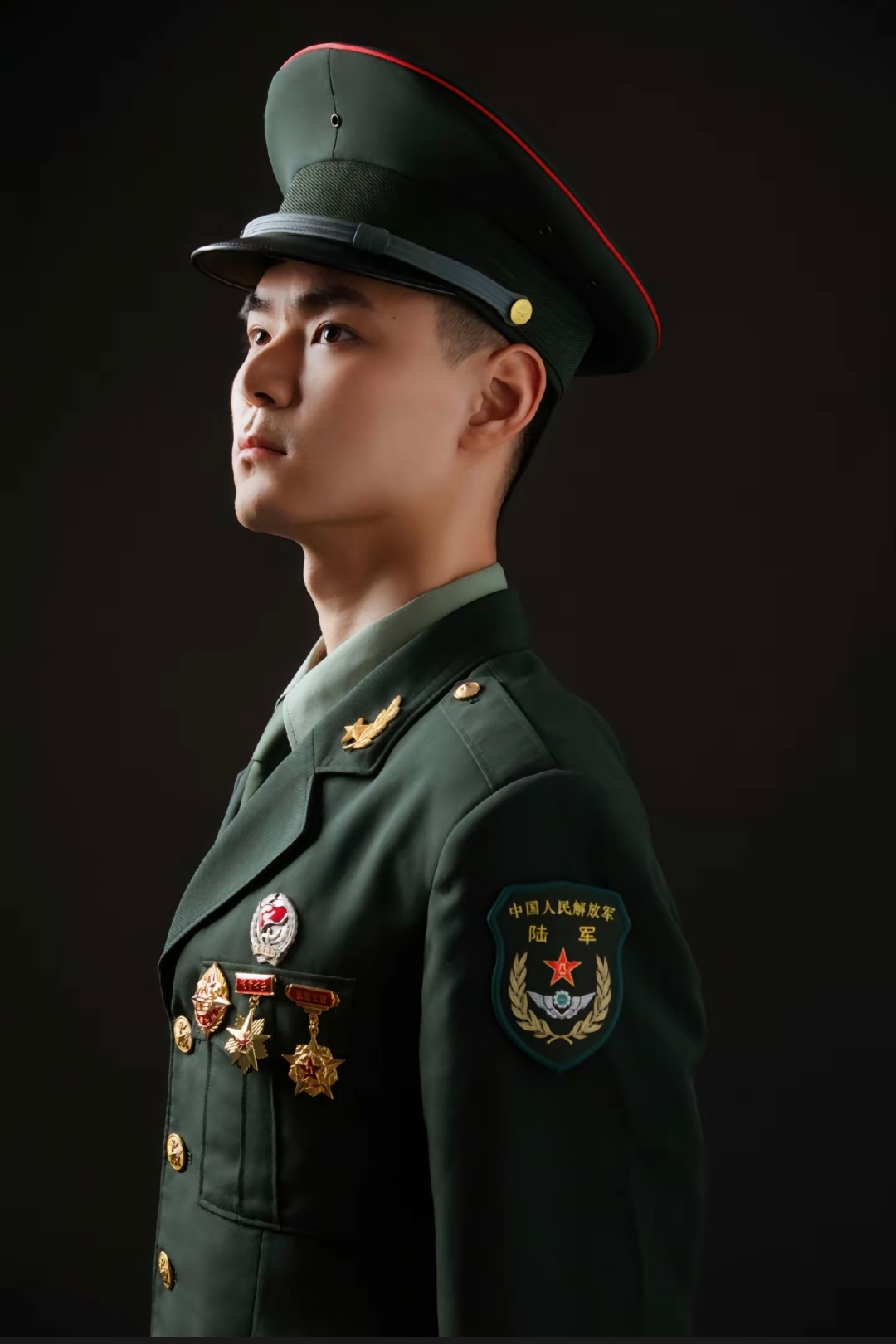 形象军人形象照军人照片当兵军装当兵衣服当兵解放军个人军人上等兵